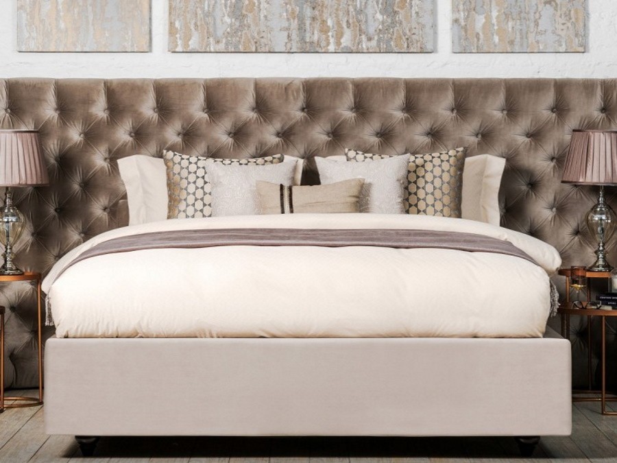 Текстильные изголовья для кроватей – один из трендов в оформлении спальни
