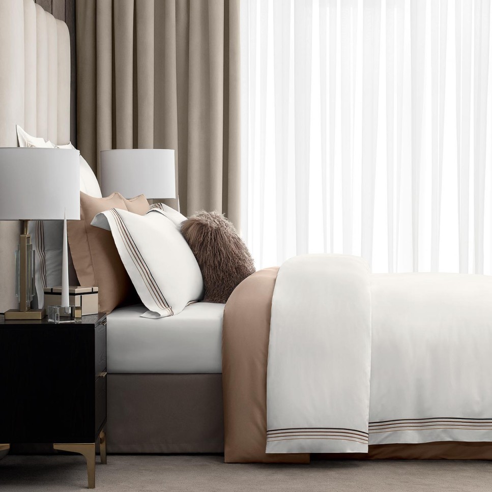 Italian bed hotsell linen