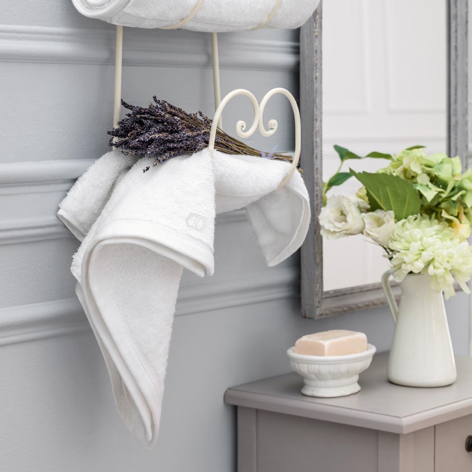 Silver towels on sale