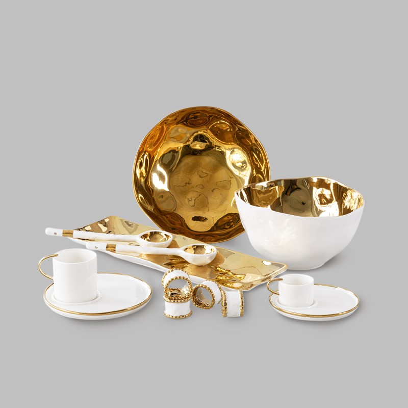 Тарелки Салатная тарелка Бинош Титан Фарфор - Фото