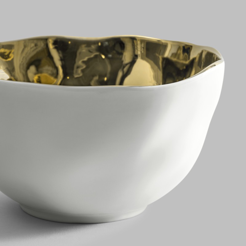 Тарелки Салатная тарелка Бинош Фарфор Титан - Фото