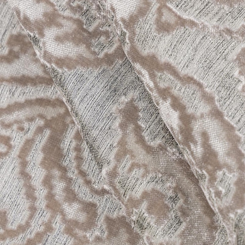  Портьерная ткань KUPER BEIGE, ширина 140 см  - Фото 4