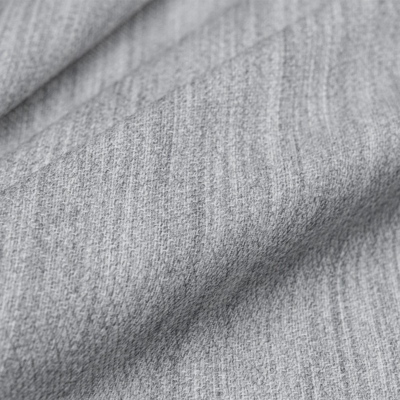  Портьерная ткань WOOLENS GREY, ширина 300 см  - Фото 4