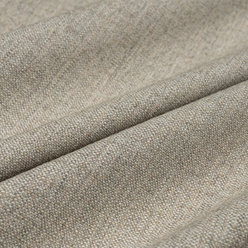  Портьерная ткань ZEALOT PLAIN BEIGE, ширина 294 см  - Фото 4