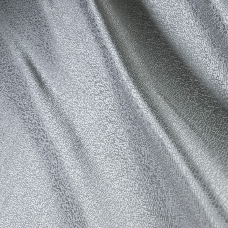  Портьерная ткань MAZE SILVER, ширина 280 см  - Фото 3
