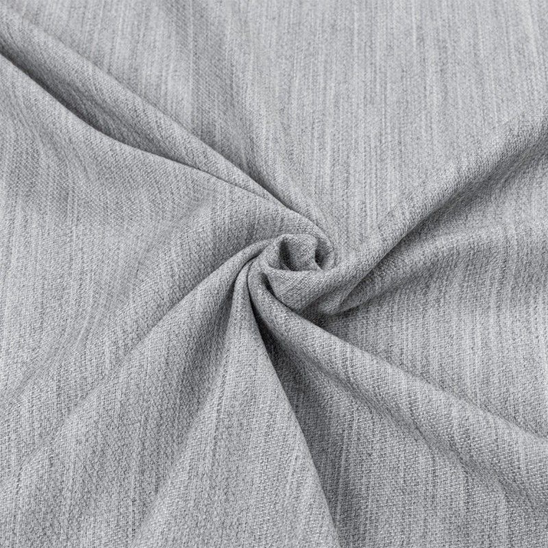  Портьерная ткань WOOLENS GREY, ширина 300 см  - Фото 5