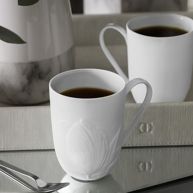Чашки Чашка для чая Тюльпан Фарфор - Фото