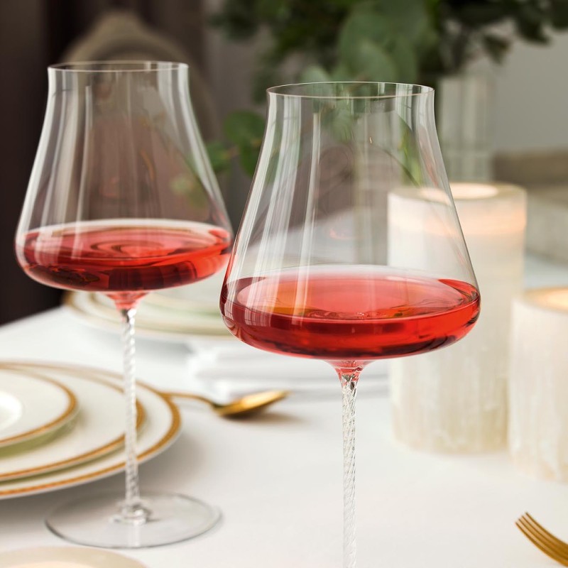 Бокалы Набор бокалов для красного вина Роанна Хрусталь - Фото
