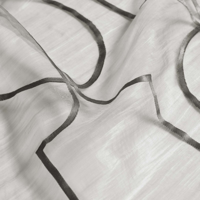  Тюль BRILLIANCE SILVER, ширина 305 см  - Фото