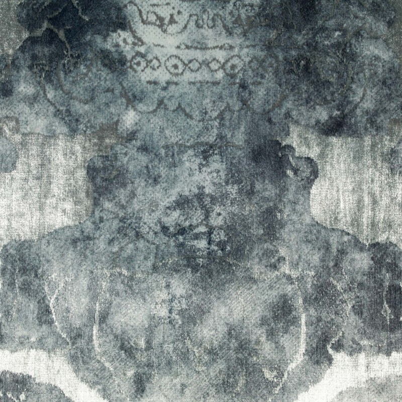  Портьерная ткань ESTRELLA BLACK, ширина 140 см  - Фото