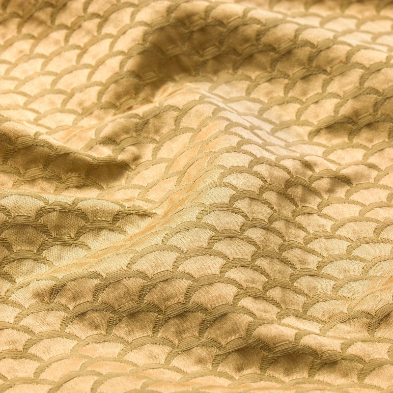  Портьерная ткань LA SCALA GOLD, ширина 290 см  - Фото 1