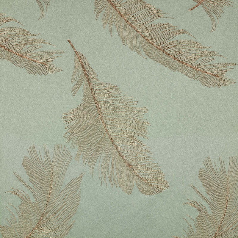  Портьерная ткань PLUMAS MINT, ширина 295 см  - Фото 3