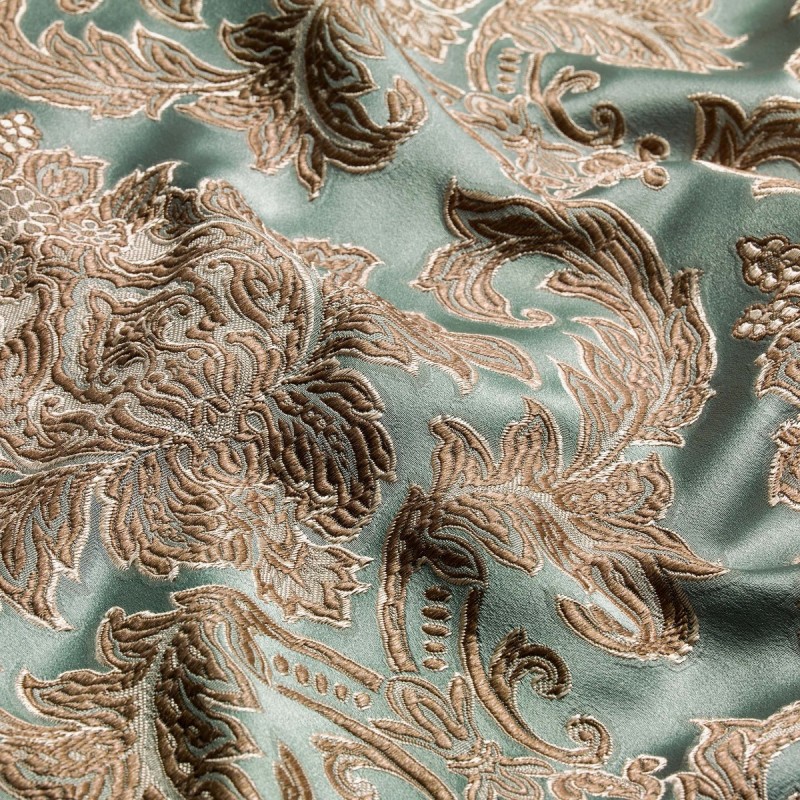  Портьерная ткань VIVALDI TEAL, ширина 273 см  - Фото 1