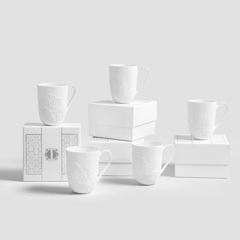 Чашки Чашка для чая Лилия Фарфор - Фото