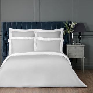 Bed linen set EDEN Gray White
