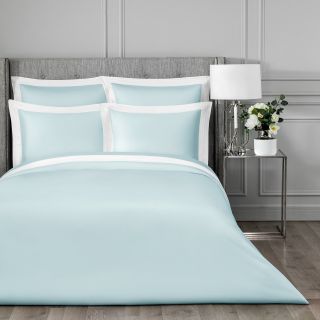 Bed linen set EDEN White Blue