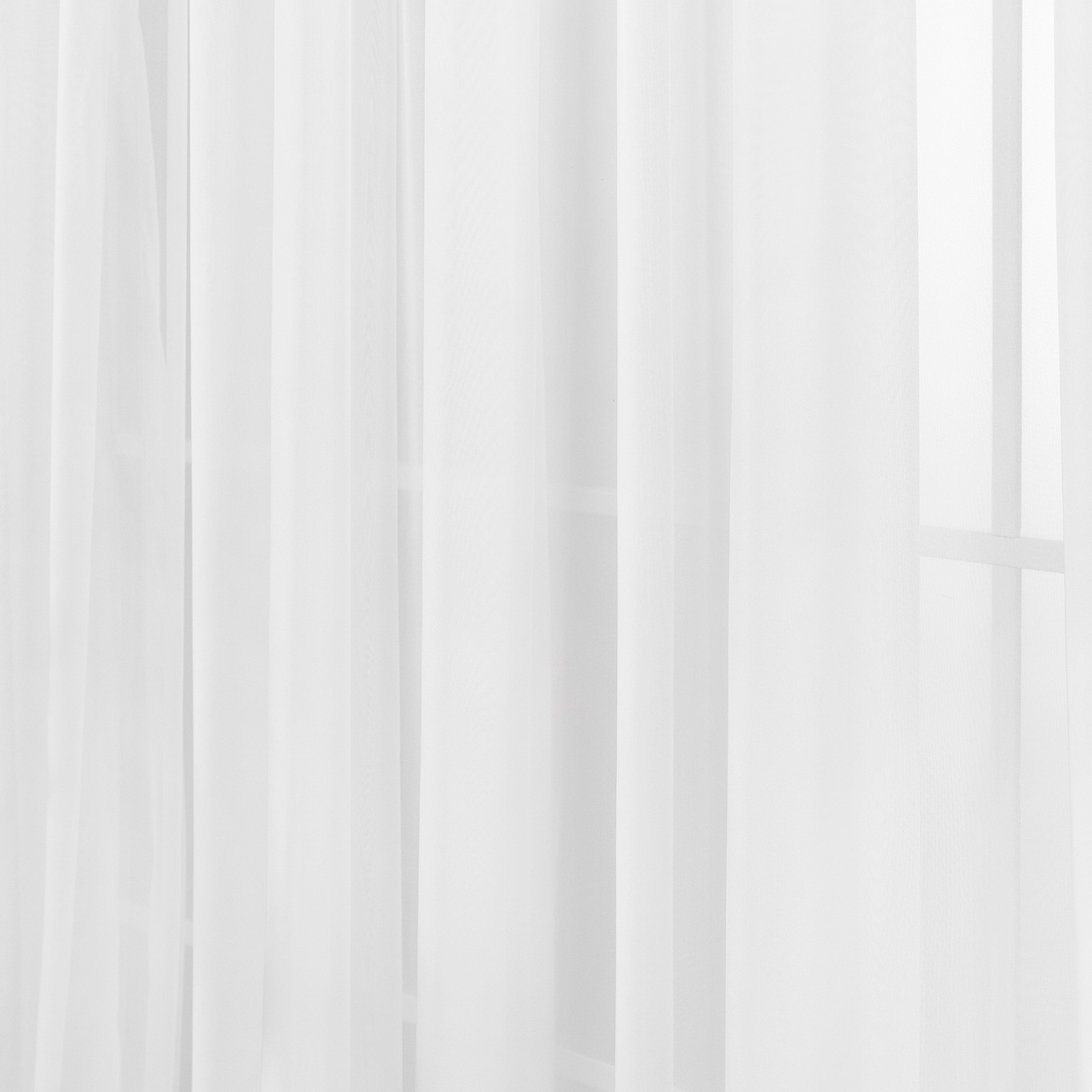 Однотонные шторы Тюли Тюль Ларруа  - Фото