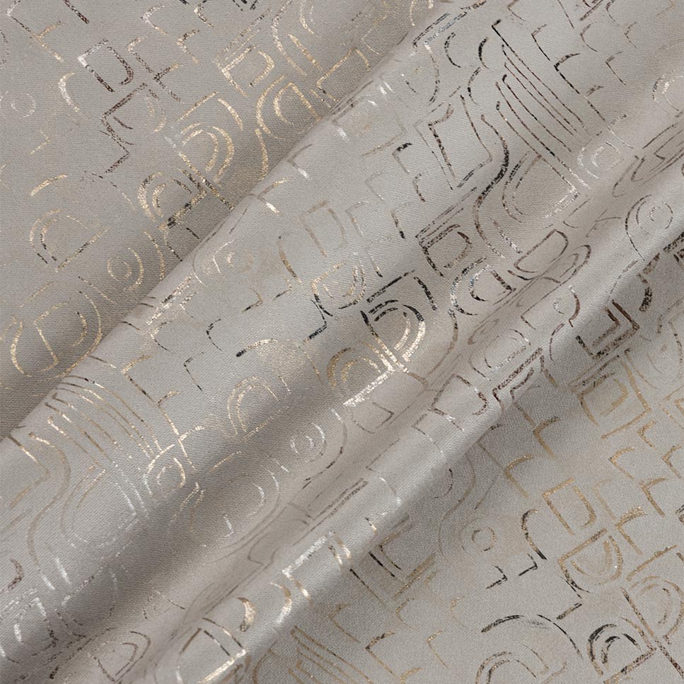  Портьерная ткань VENTURA MOCA, ширина 140 см  - Фото