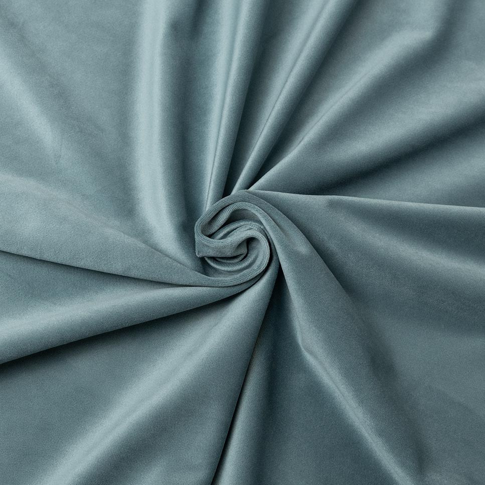 Портьерная ткань REINE PLAIN AQUA, ширина 300 см  - Фото