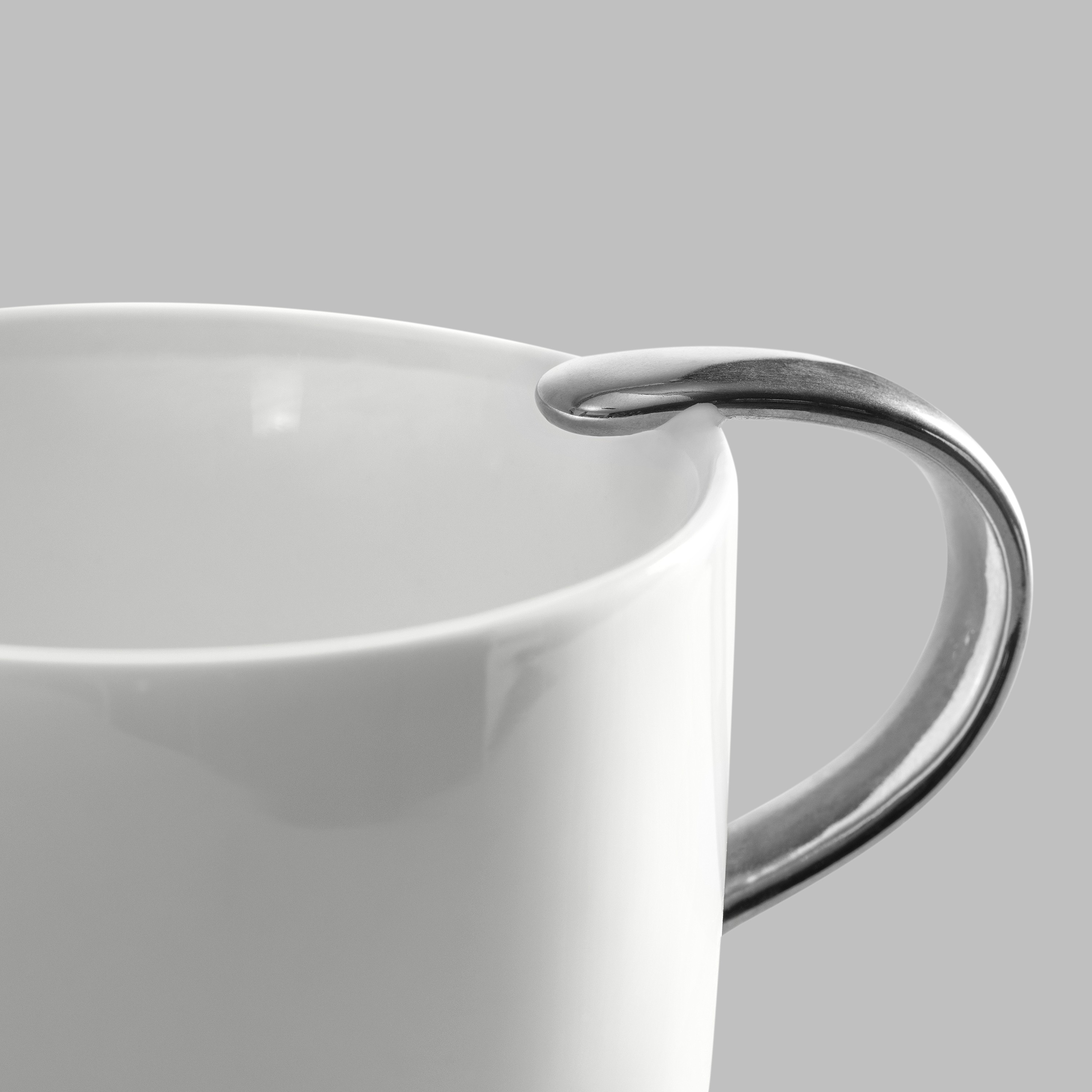 Чашки Чайная пара Бинош Фарфор Титан - Фото