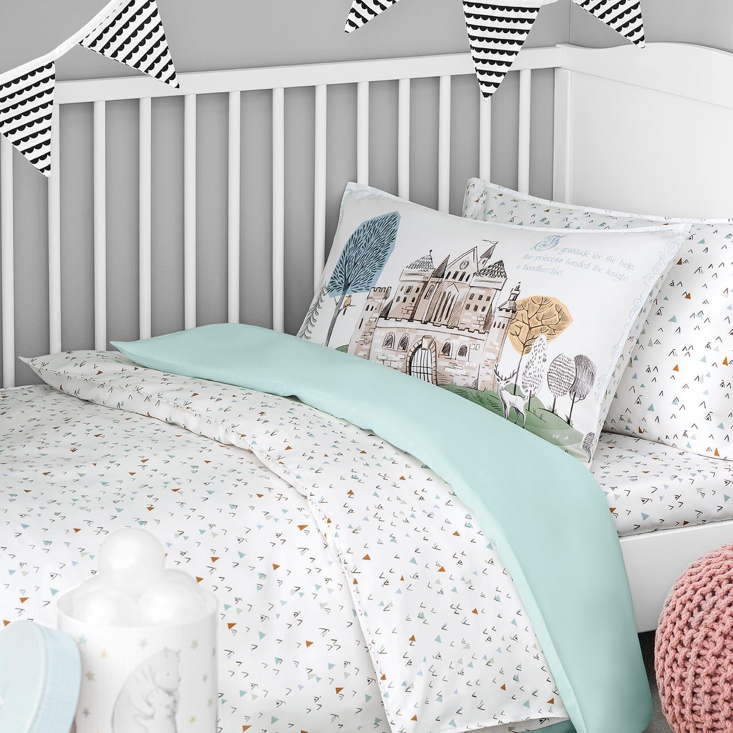 Комплекты постельного белья Комплект постельного белья для малышей Касслер  - Фото