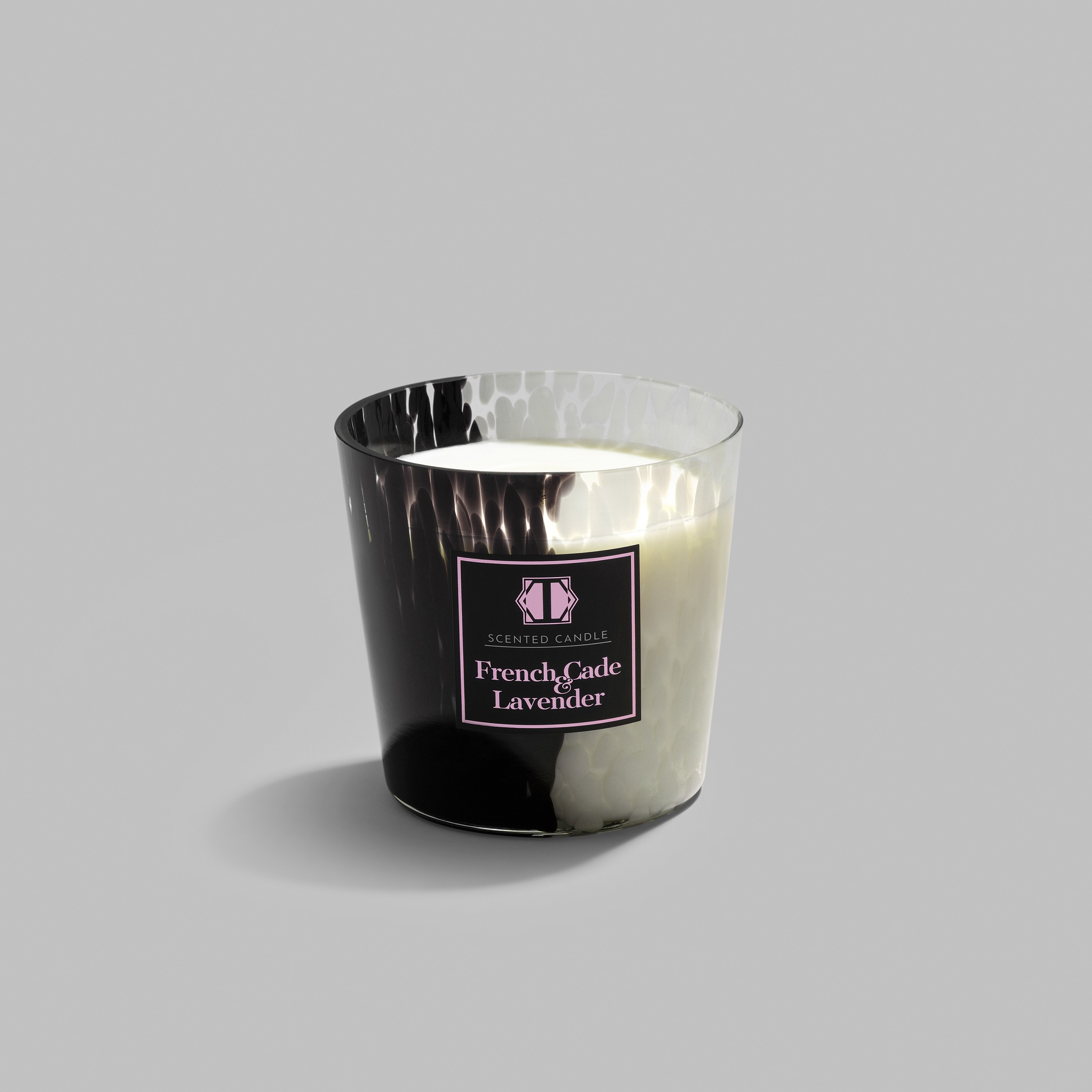 Ароматические свечи Свеча ароматическая Французский кедр и лаванда Стекло - Фото