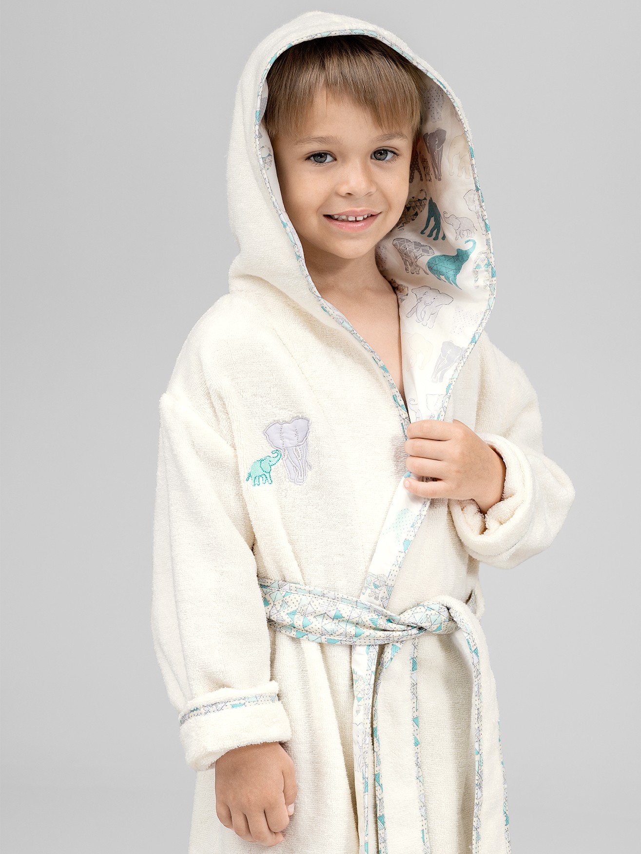 Kids bathrobe JAMBO - Photo 3