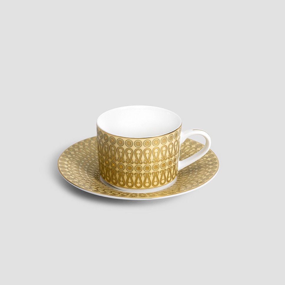 Чашки Чайная пара Монтене Фарфор - Фото