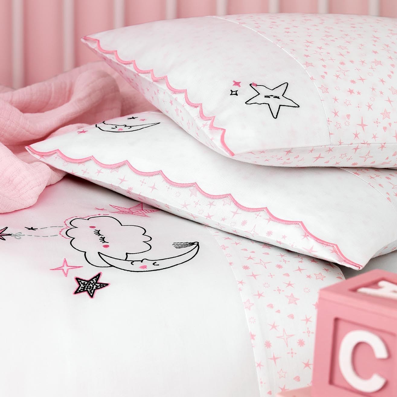 Комплекты постельного белья Комплект постельного белья для малышей Трейси  - Фото