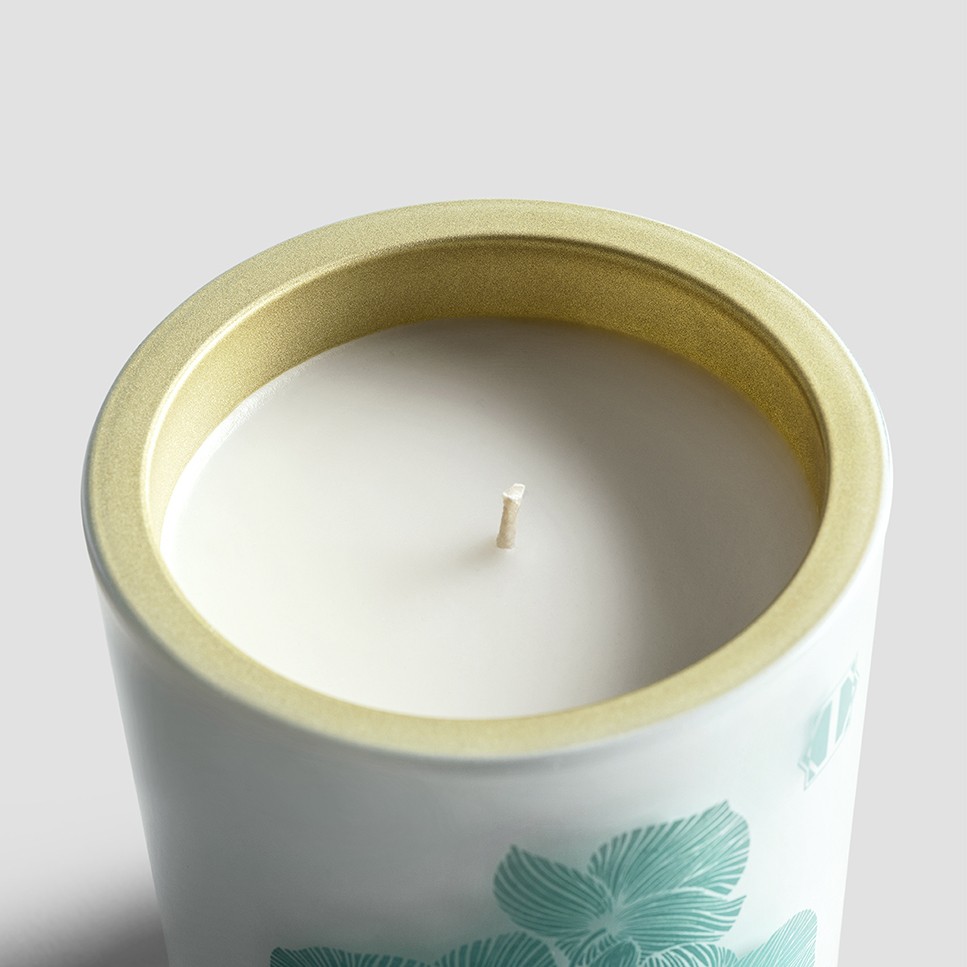 Ароматические свечи Свеча ароматическая Шафран и мёд Стекло - Фото