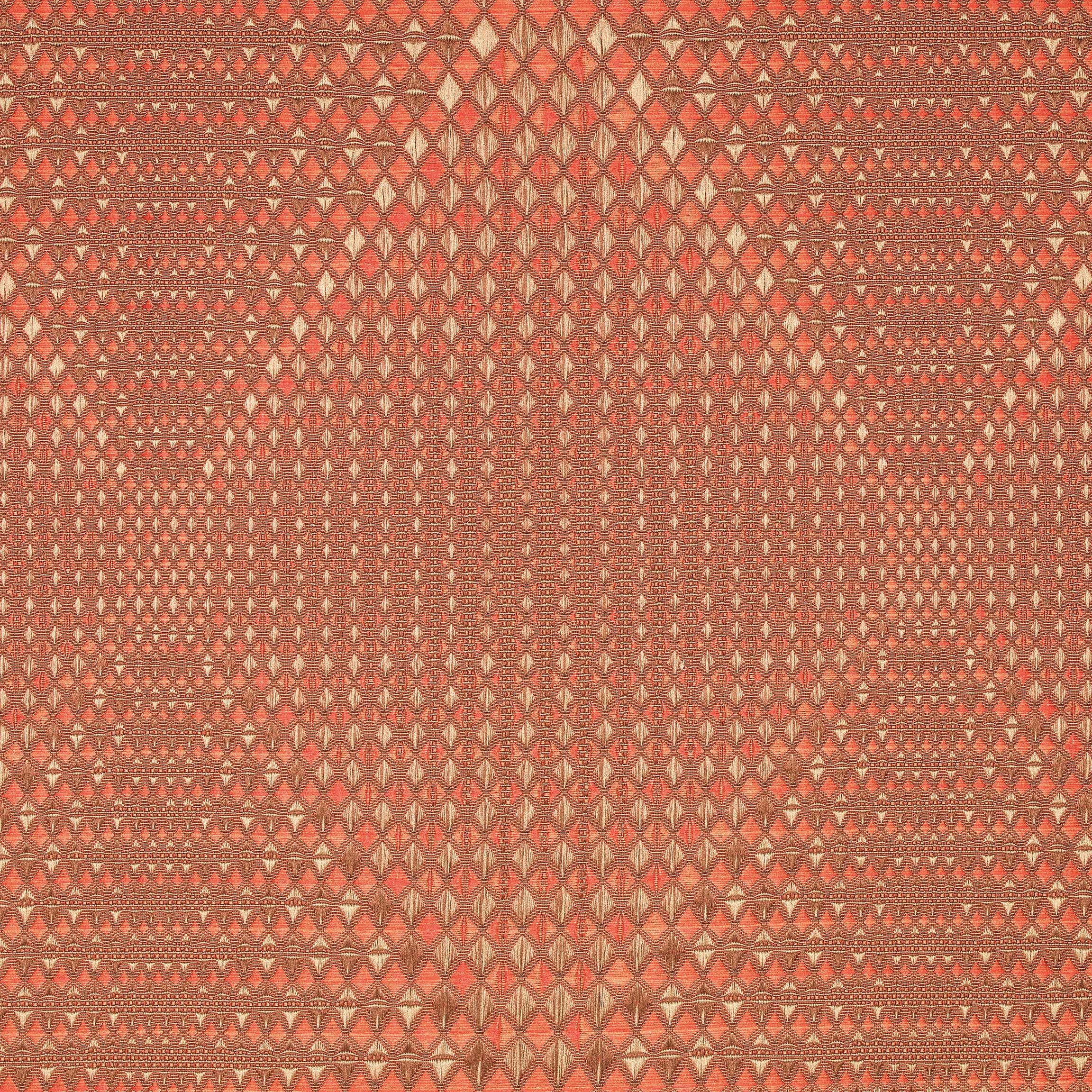  Портьерная ткань WAFFLE RED, ширина 140 см  - Фото