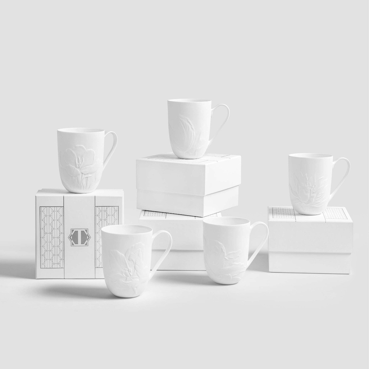 Чашки Чашка для чая Лилия Фарфор - Фото