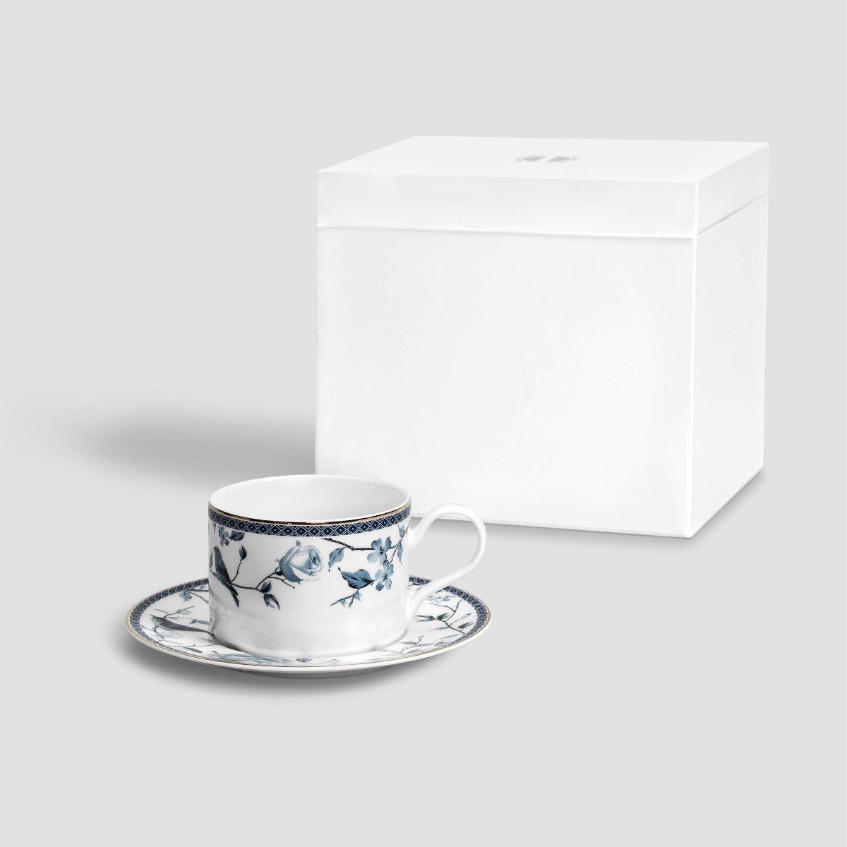 Чашки Чайная пара Фиоре Фарфор - Фото