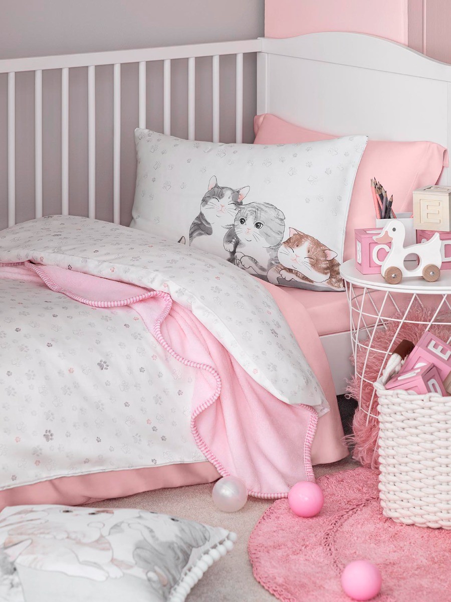Комплекты постельного белья Комплект постельного белья для малышей Китти  - Фото
